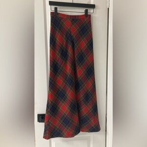 Vintage Tartan Skirt